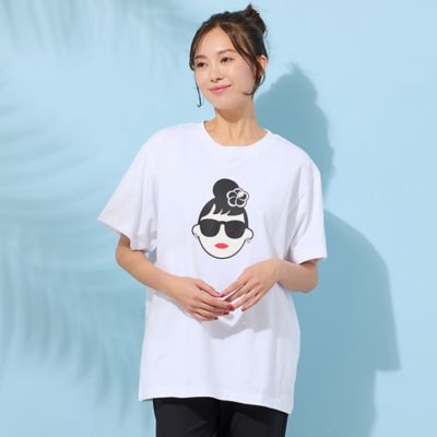 ＜PISANO＞【手洗いＯＫ・綿１００％・ＨＡＰＰＹ　ＦＡＣＥコラボ】エマちゃんＴシャツ（５６１２２６０４）