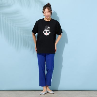thevirgins Tシャツ エマちゃんコラボ 手洗いOK・綿100％・HAPPY FACEコラボ】エマちゃんT
