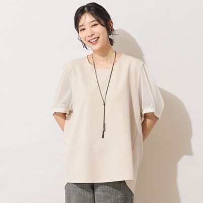 【P.A.R.O.S.H】パロッシュパフスリーブカットソー P.A.R.O.S.H. パフスリーブ シャツ | ホワイト | FARFETCH JP