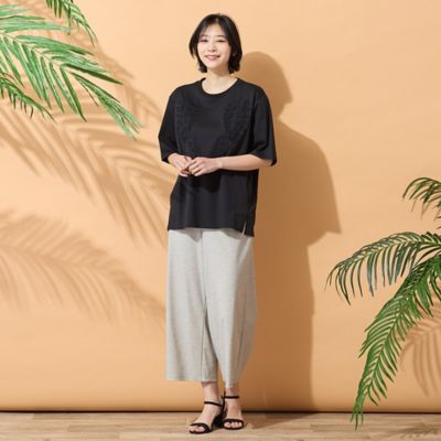 6 roku 美品 ホックテープカットソー tシャツ decollete cut-out bodysuit（デコルテカットボディースーツ