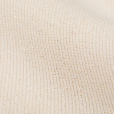 ラメ入りシンプルトップス（オフ、ベージュ）（５６１２６４０５）