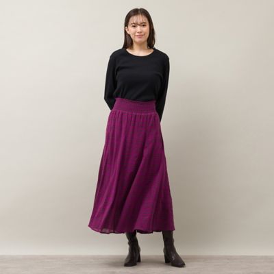 ラメ入りシンプルトップス（ブラック）（５６１２６４０５Ａ）