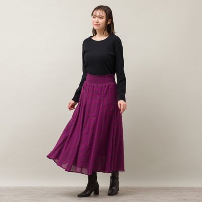 ラメ入りシンプルトップス（ブラック）（５６１２６４０５Ａ）