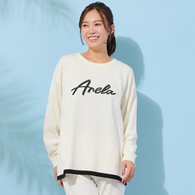 ＜PISANO＞【手洗いＯＫ】『Ａｎｅｌａ』スパンコール刺繍ニット（５６１３１６０２）