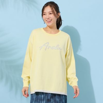 手洗いOK】『Anela』スパンコール刺繍ニット（56131602