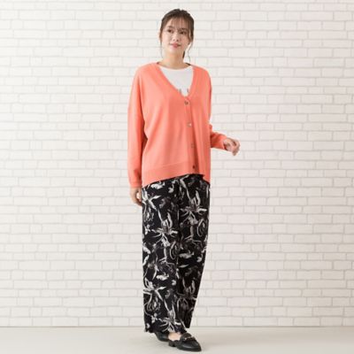 【手洗いＯＫ】Ｖネック・ＢＯＸシルエットカーディガン（５６１３２５０１）