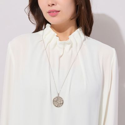 ＜PISANO＞ラッキークローバーネックレス（５６１４２６０３）