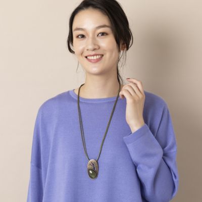 ツリーモチーフイミテーションパーツネックレス（５６１４５３１１）