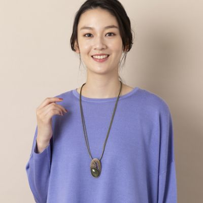 ツリーモチーフイミテーションパーツネックレス（５６１４５３１１）