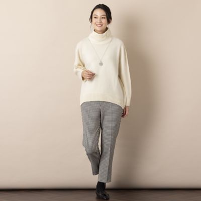 スノーフレークモチーフシルバーネックレス（５６１４５３１２）