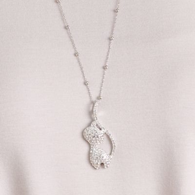 シルバーキャットネックレス（５６１４５４１０）