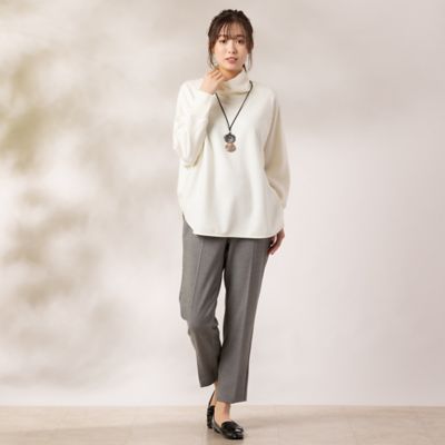 ツヤ消し２連パーツ付きネックレス（５６１４５４１４）