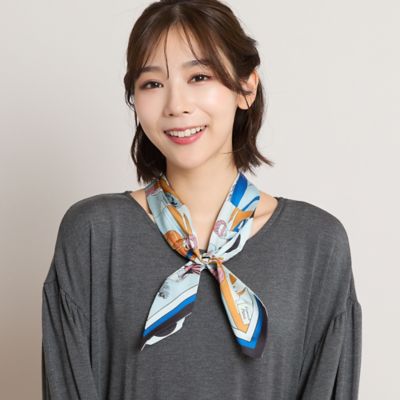 リバーシブル・スカーフ風・マグネットネックレス（56145607