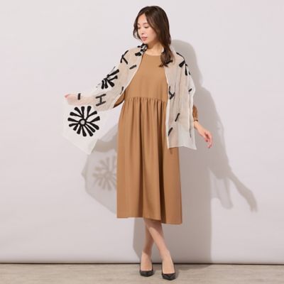 刺繍加工シアーストール（56162602） | PISANO/ピサーノ