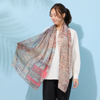 ロンドンプリントストール（56162604） | PISANO/ピサーノ