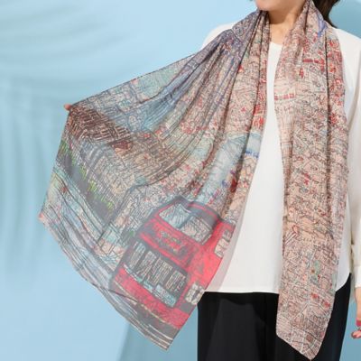 ロンドンプリントストール（56162604） | PISANO/ピサーノ