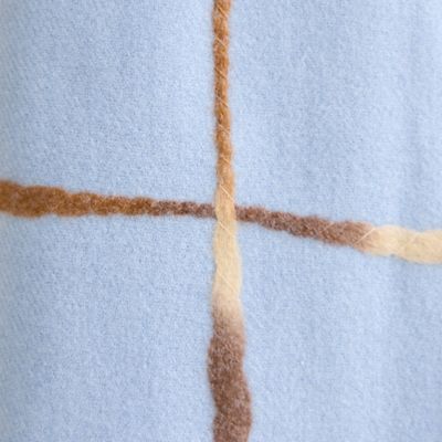 ロゴプレート付きフリンジビッグマフラー（５６１６５４１０）