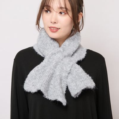 ＜PISANO＞【手洗いＯＫ】キャンディ形ループマフラー（５６１６５５０８）