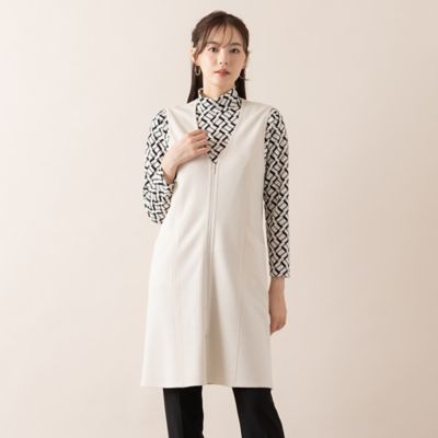 【Ｓ・Ｍサイズ】ラムリリックポンチ　ロングベスト（７３００６４２２）