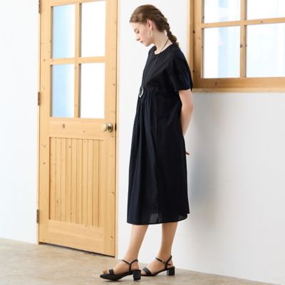【Ｓ～Ｍフリーサイズ】カットソー×布帛切替ワンピース（７３０１５４５３）