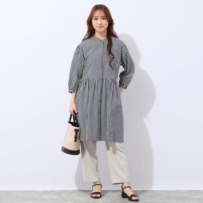 新品タグ付き♡L'APPARTEMENT/BACKPOCKET/シャツワンピース ダブルポケットシャツワンピース【洗濯機洗い可】（ワンピース