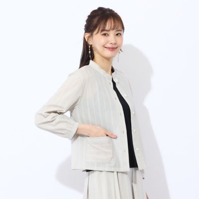 【Ｓ・Ｍサイズ／セットアップ可】綿ローンウォッシャブル　ライトジャケット（７３０３４５２１）