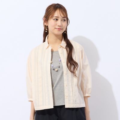 ほぼ未使用✨️23AW　アドーア　クリアコットンブラウス　ピンタック　ボウタイ ピンタックブラウス 通販 | 三越伊勢丹オンラインストア・通販【公式】