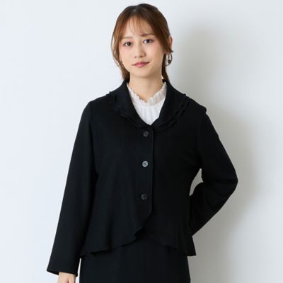 セットアップ対応】ウールスムースジャケット（73036691