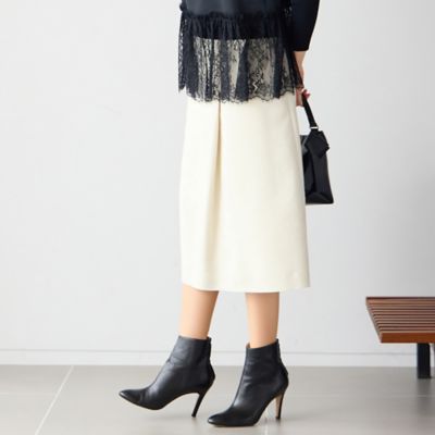 ＜Liliane Burty Eclat (Women/小さいサイズ) ＞オールゴムスエードスカート（７３０４５５０６）