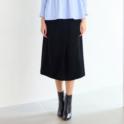 オールゴムスエードスカート（７３０４５５０６）
