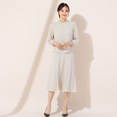 【Ｓ・Ｍサイズ】バックサテンアムンゼンプリント　スカート［セットアップ可］（７３０４６４４１）