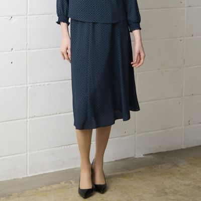 【Ｓ・Ｍサイズ】バックサテンアムンゼンプリント　スカート［セットアップ可］（７３０４６４４１）
