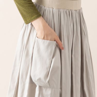 【Ｃｈａｒｍｅ　ｐａｒ　Ｅｃｌａｔ】サイドポケットプリーツスカート（７３０４６４６１）