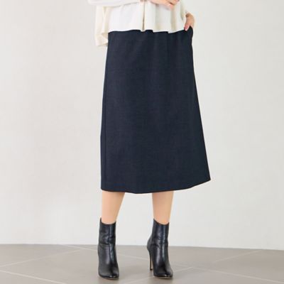 ＜Liliane Burty Eclat (Women/小さいサイズ) ＞【セットアップ対応】両面起毛オールゴムスカート（７３０４６５０１）