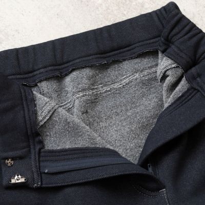 【Ｓ・Ｍサイズ】裏起毛デニムパンツ（７３０５１５５１）