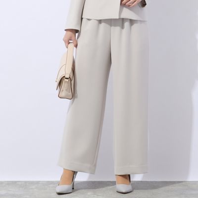 ＜Liliane Burty Eclat (Women/小さいサイズ) ＞【セットアップ可】ダブルクロスパンツ（７３０５１６６５）