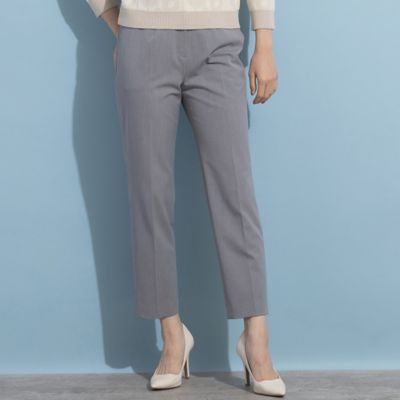 ＜Liliane Burty Eclat (Women/小さいサイズ) ＞　【Ｓ・Ｍサイズ】アルガンオイル２ＷＡＹ　センタープレスパンツ（７３０５２４２１）