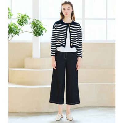 【セットアップ対応／Ｓ・Ｍサイズ】きれいめデニム　パンツ（７３０５２５０５）