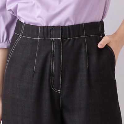 【セットアップ対応／Ｓ・Ｍサイズ】きれいめデニム　パンツ（７３０５２５０５）