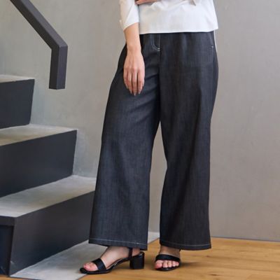【新品未使用】RRL25SS 高級レトロキャットウィスカー デニムパンツ36 洗える】再生繊維（セルロース）デニムパンツ（73052605