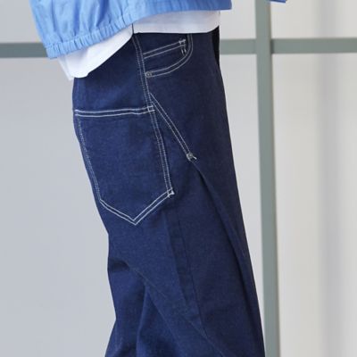 【Ｓ・Ｍサイズ】コクーンシルエット　デニムパンツ（７３０５３４５２）