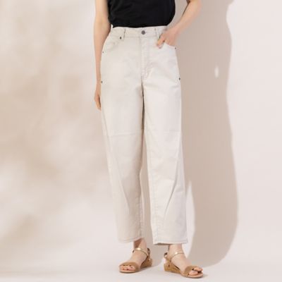 【Ｓ・Ｍサイズ】新色追加！コクーンシルエット　デニムパンツ（７３０５３４５２Ａ）