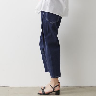 【Ｓ・Ｍサイズ】新色追加！コクーンシルエット　デニムパンツ（７３０５３４５２Ａ）
