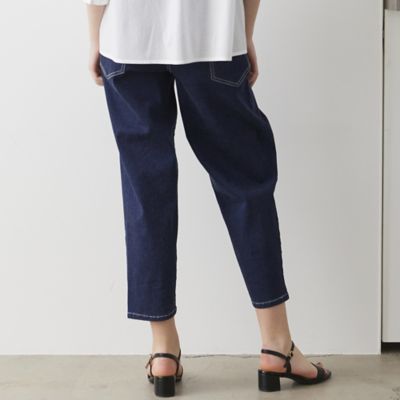 【Ｓ・Ｍサイズ】新色追加！コクーンシルエット　デニムパンツ（７３０５３４５２Ａ）
