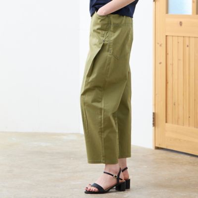 【Ｓ・Ｍサイズ】新色追加！コクーンシルエット　デニムパンツ（７３０５３４５２Ａ）