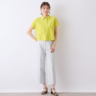 【Ｓ・Ｍサイズ】ウォッシャブルオックスセンタープレスパンツ（７３０５３５０１）