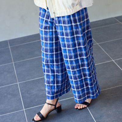 baserange チェックパンツ Baserange チェックパンツ