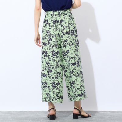 美品☆クレッシェントのパンツ S・Mサイズ】ウォッシャブルアムンゼンプリントパンツ