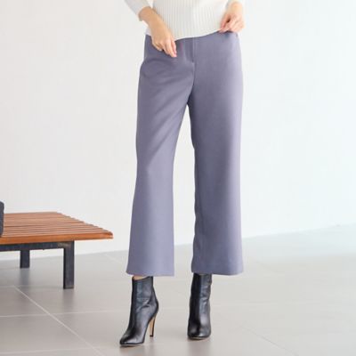 ＜Liliane Burty Eclat (Women/小さいサイズ) ＞【洗える・防しわ】ツイルストレートパンツ（７３０５５５０５）