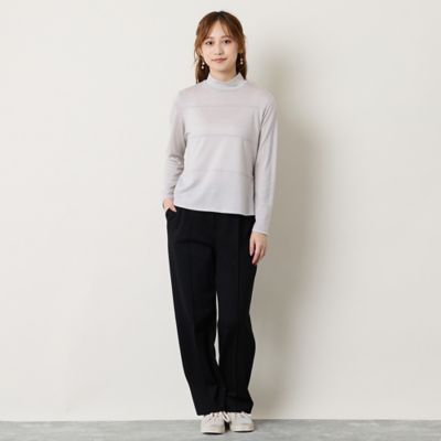洗える】オールゴムピンタックパンツ（73055652） | Liliane